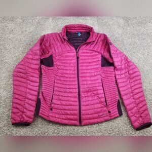 Eddie Bauer First Ascent Microtherm Storm Down Puffer Style Jacket Coat Womens M